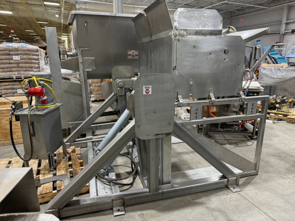 Custom Stainless Tilt Vat Dumper