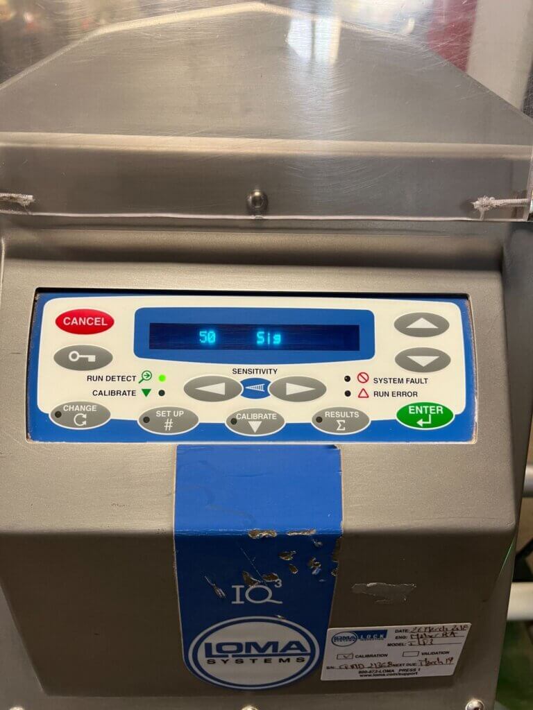 Loma TCW-3000 Check Weigher Metal Detector - view 12