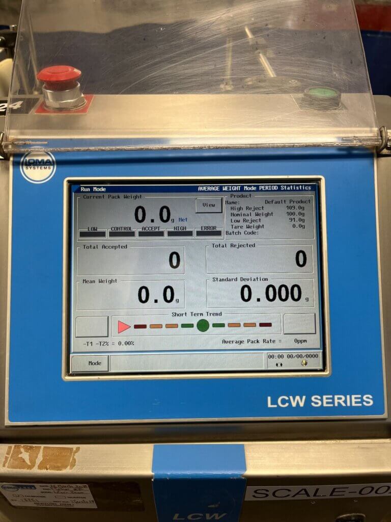 Loma TCW-3000 Check Weigher Metal Detector - view 11
