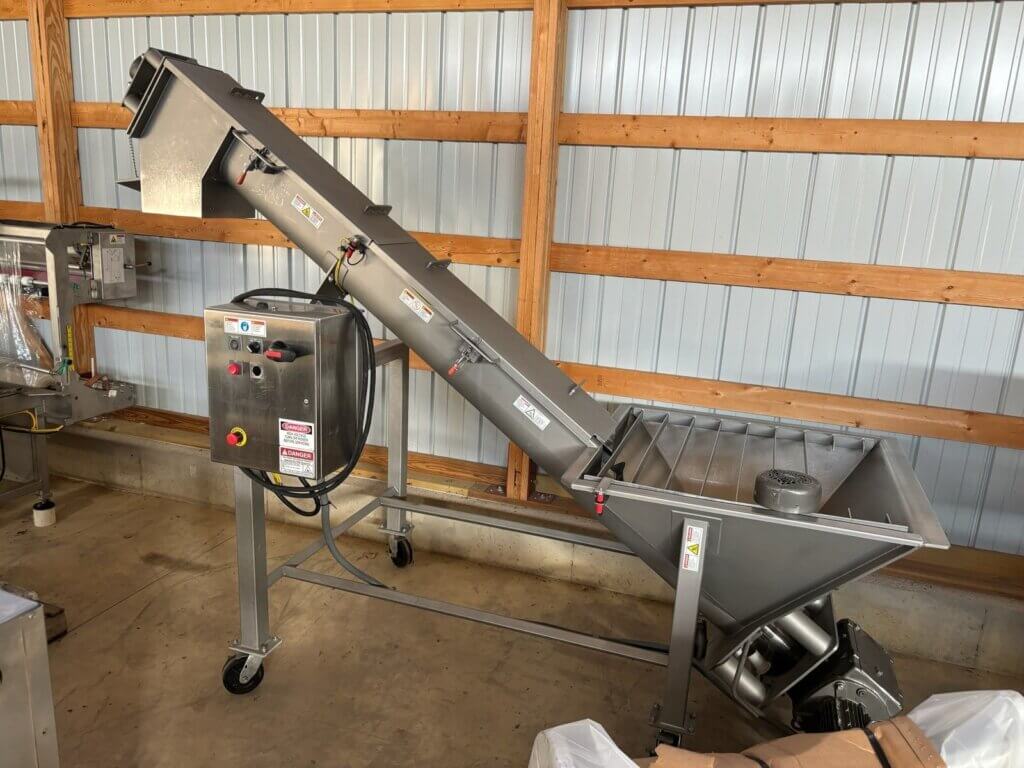 Mepaco 185 Incline Screw Conveyor