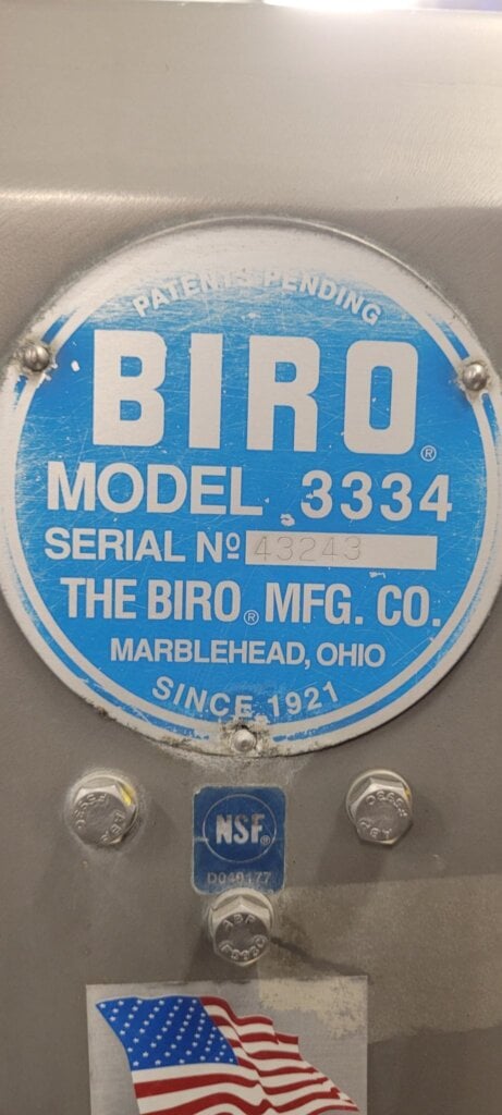 Biro 3334-4003FH Meat Saw - view 5