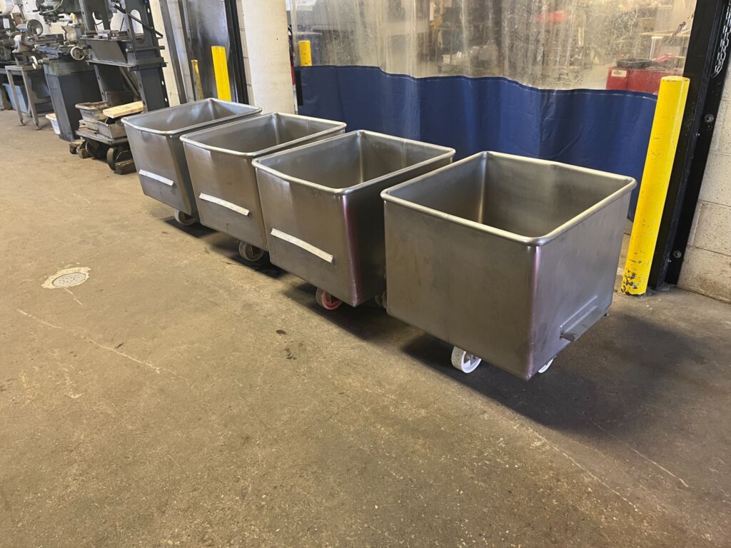 400# Stainless Steel Dump Buggy - view 2