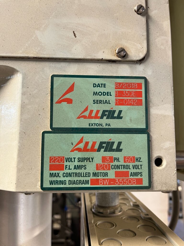 All-Fill B-350E Semi-Automatic Auger Filler - view 11
