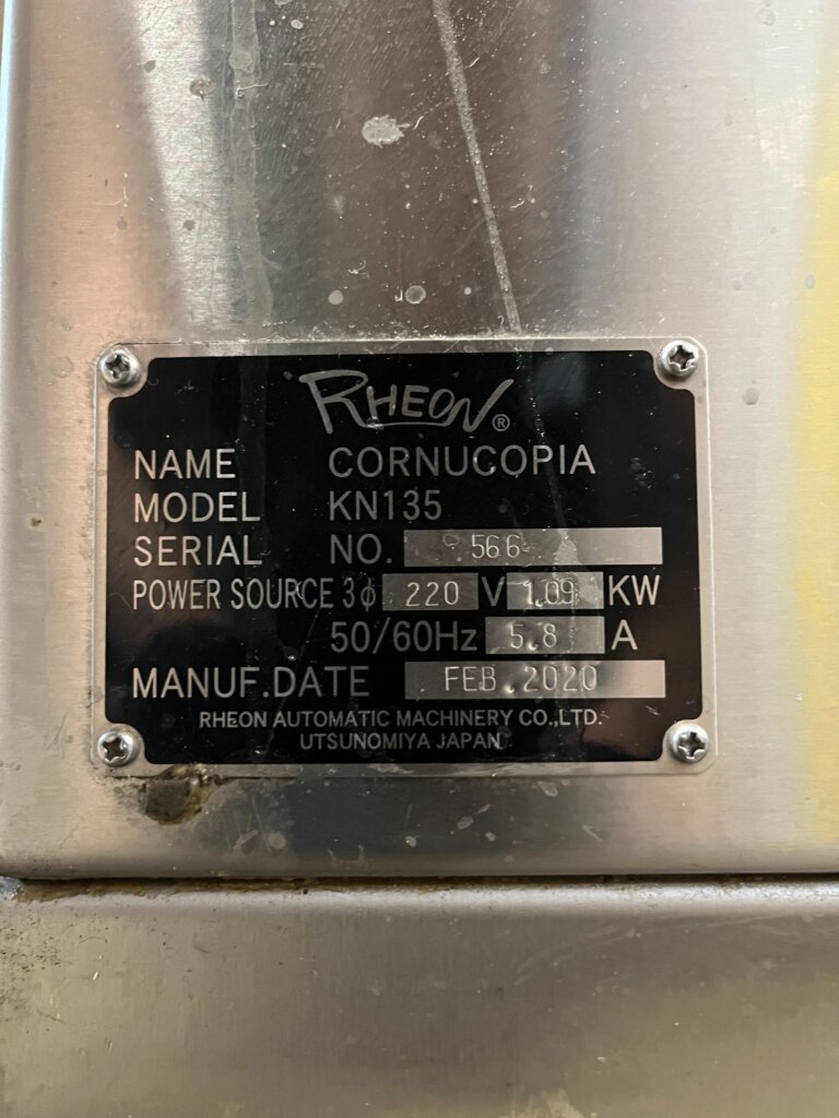 Rheon KN135 Cornucopia Former - view 11