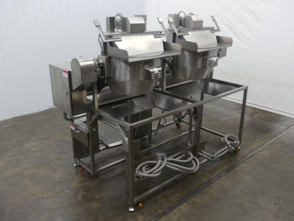 XFD DX-1000 Dual Tilting Popcorn Kettles