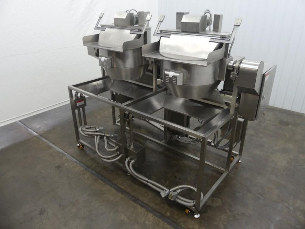 XFD DX-1000 Dual Tilting Popcorn Kettles - view 2