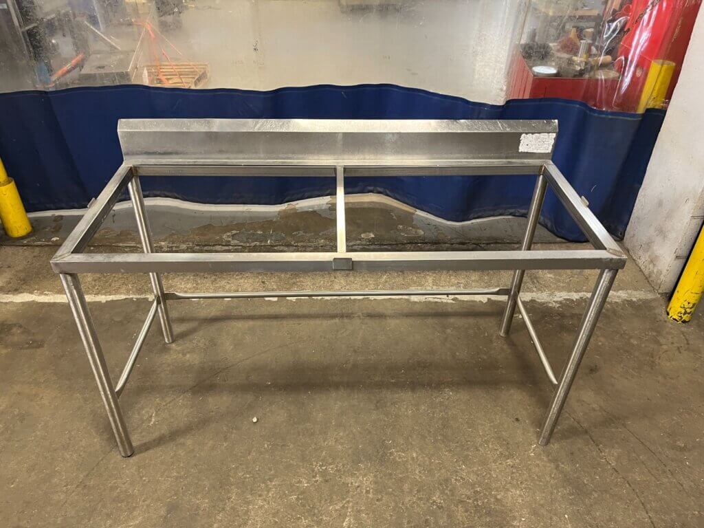 Custom Stainless Table - view 2