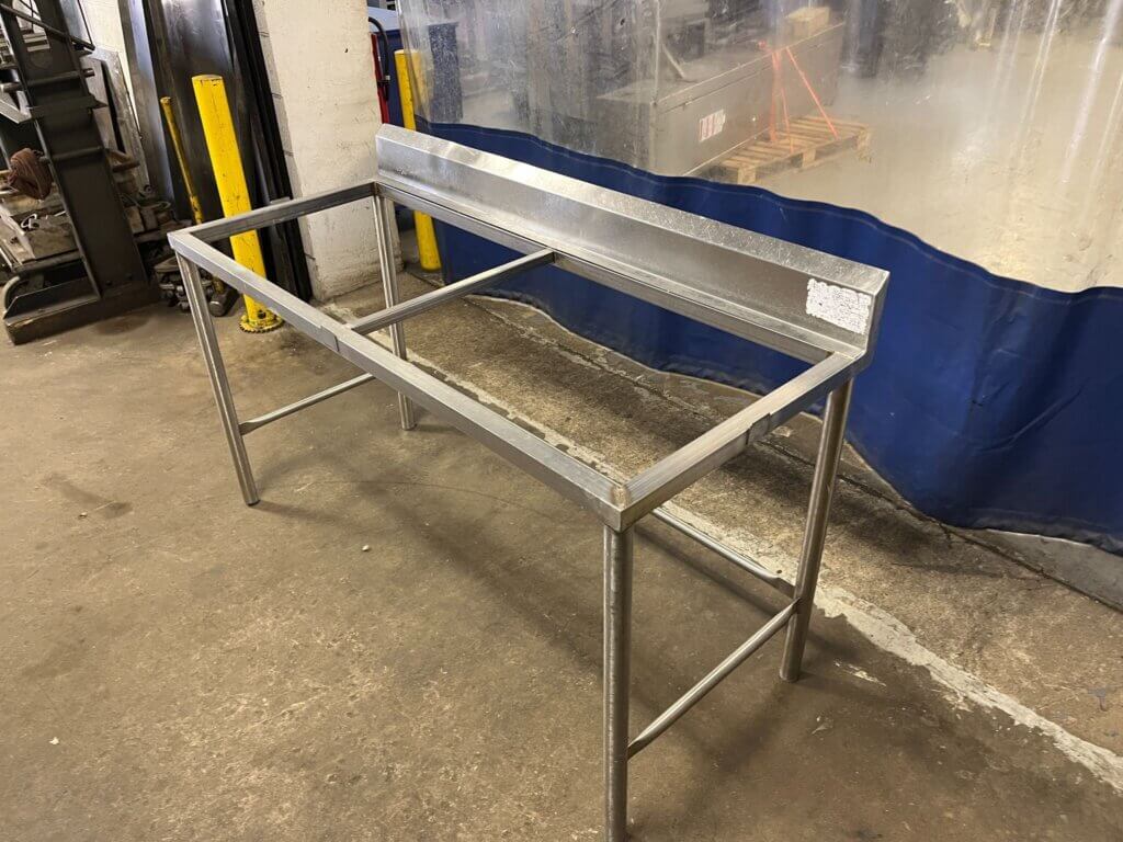 Custom Stainless Table - view 3
