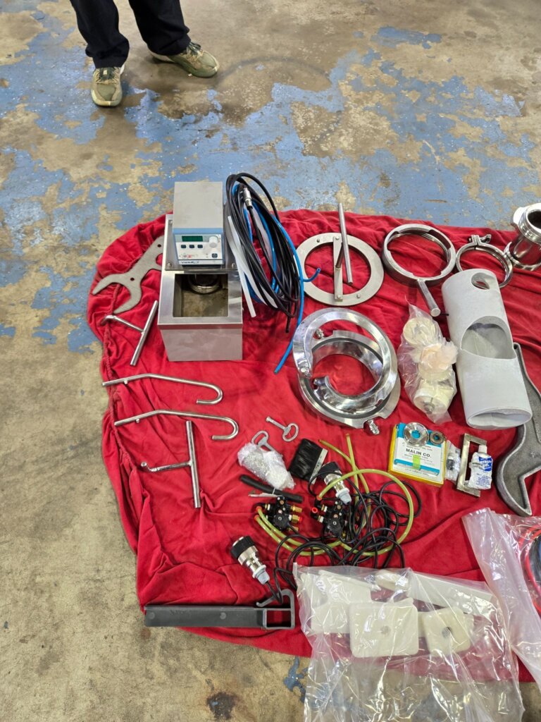 Parts Laid Out 4