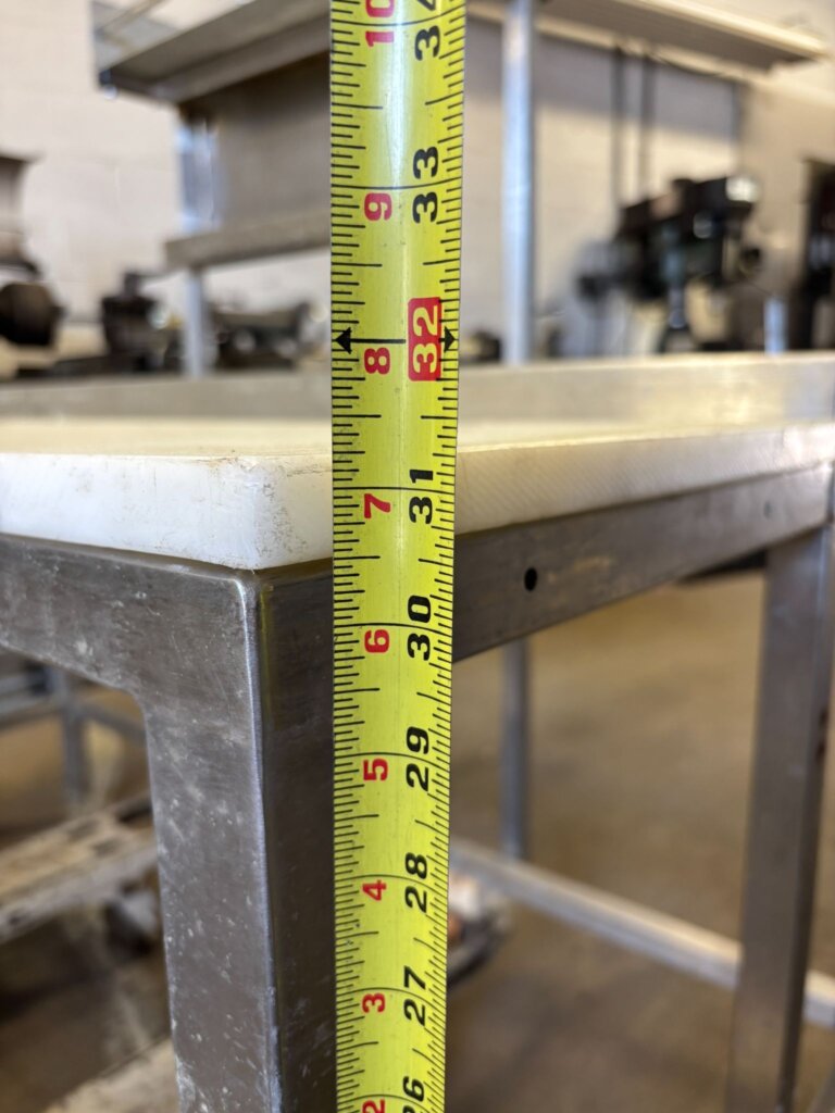 Custom Stainless Table - view 11