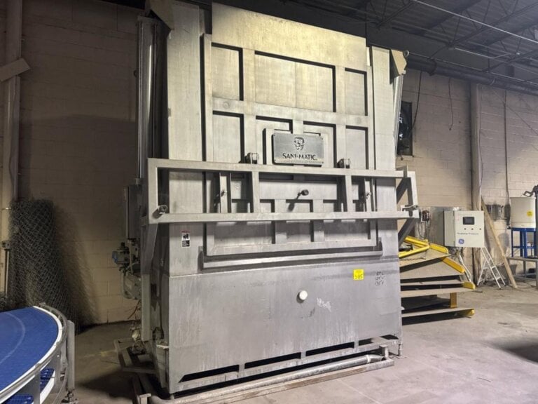 Sani-Matic VAT-S-57-P-ST Industrial Combo Bin Washer