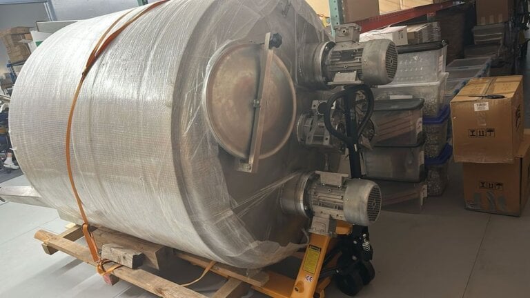 Custom Stainless 3,000 Liters AND 1,000 Liters Double-Layer Production Tanks