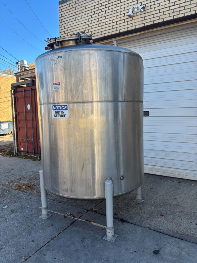 Cream City Stainless Steel Mixing Tank
