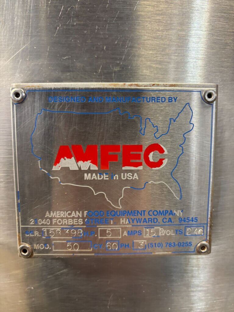 Amfec 50 Brine Tank - view 15