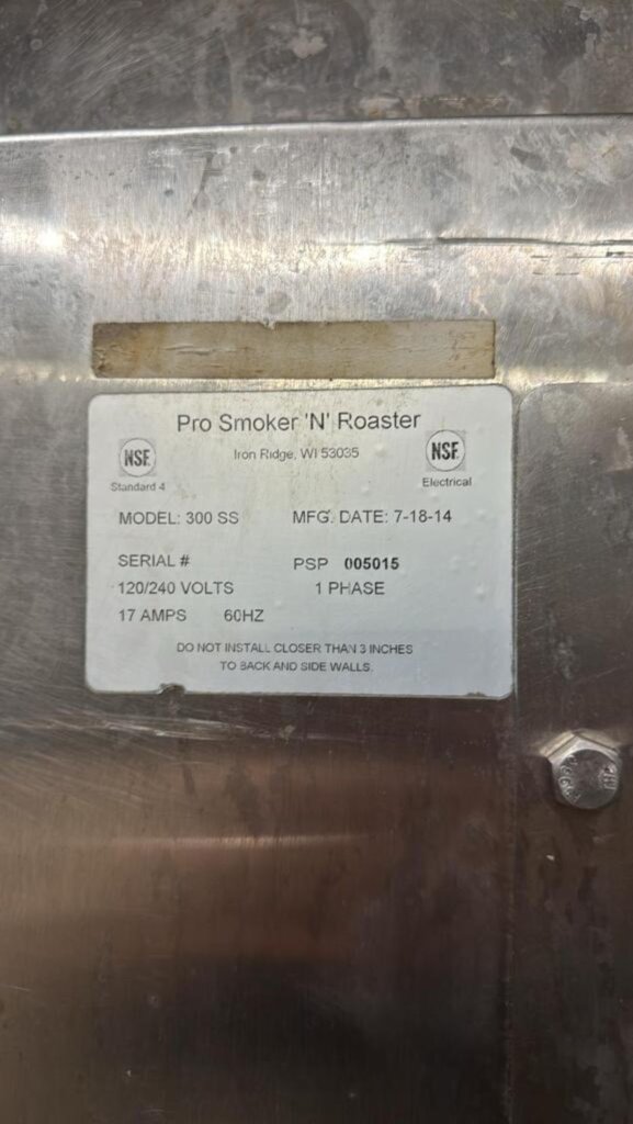 PRO Smoker 300SS Smokehouse - view 3