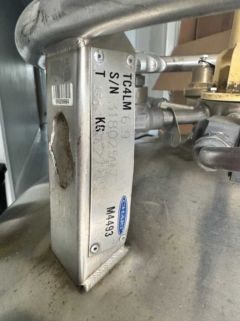 INDUSTRIES DURA-CYL 230 LP REFRIGERATED LIQUID NITROGRN TANK