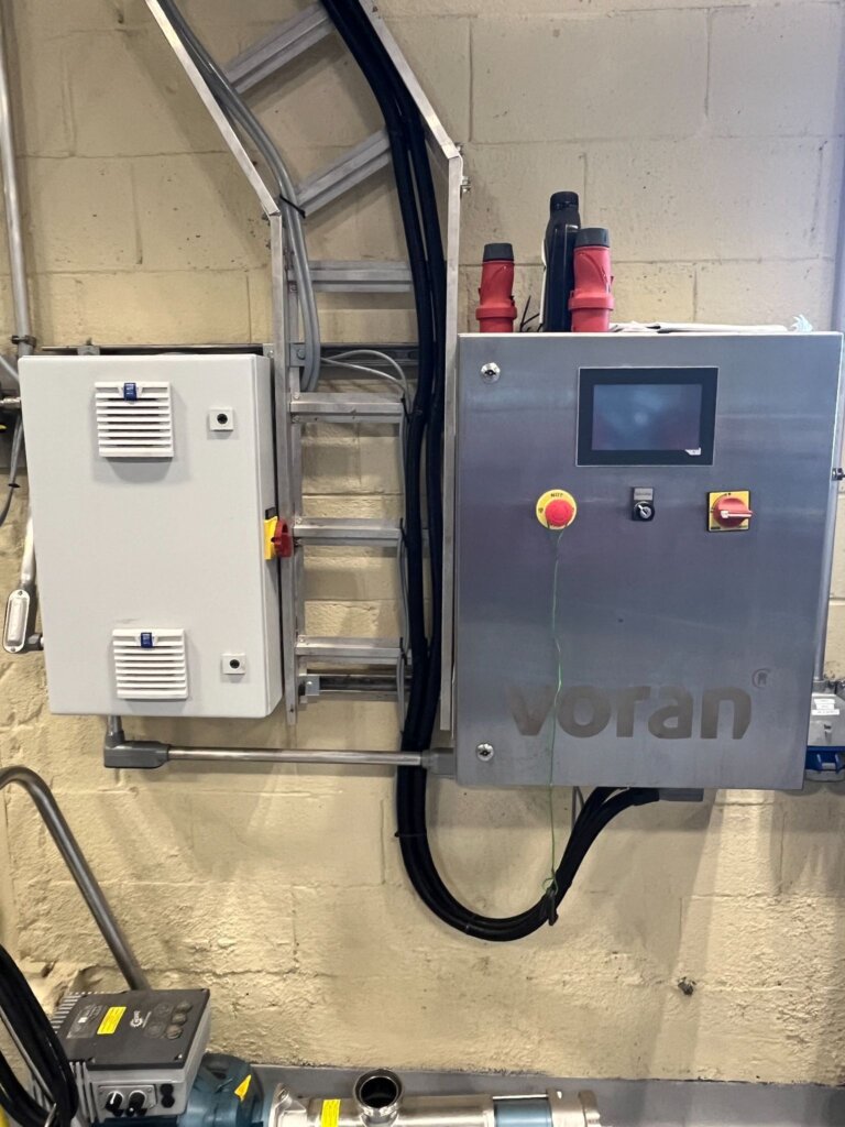 Voran fruit Press controls
