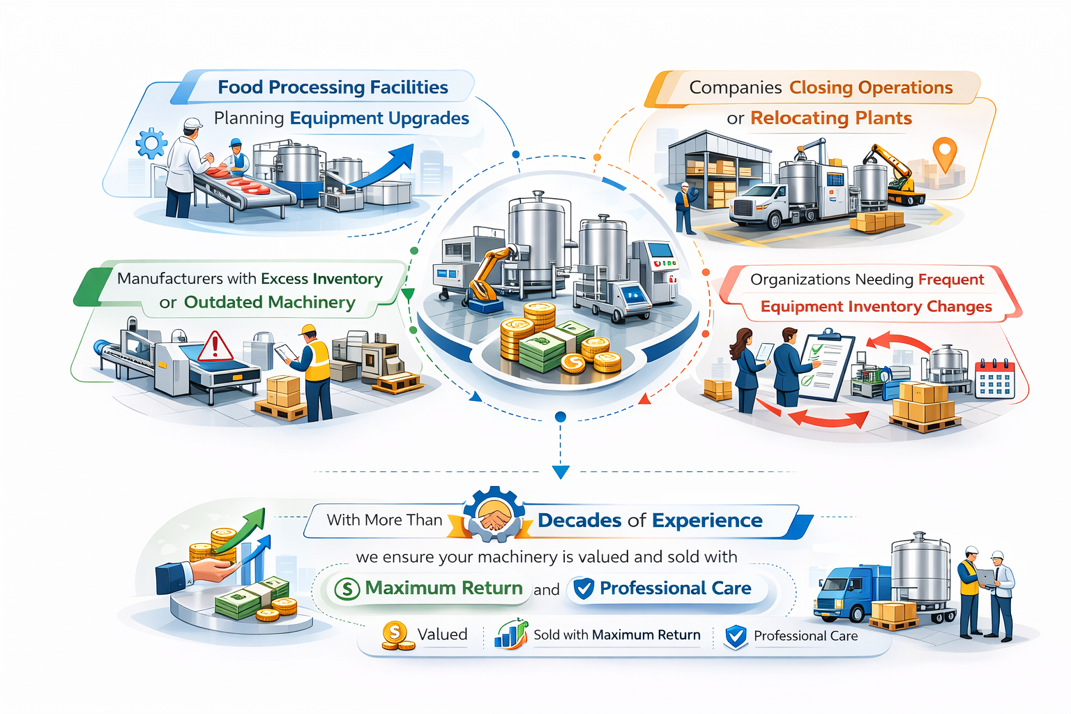 Who we work with — M&M Equipment asset recovery