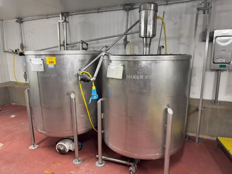 Stainless Steel Brine Mixing Tanks