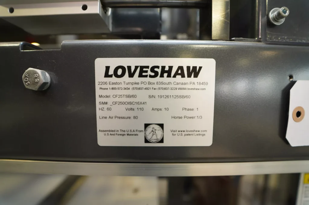 Loveshaw Little David CF-25 Fully Automatic Case Former/Case Erector - view 5
