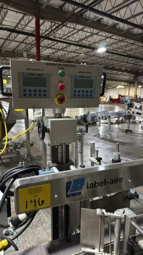 Label-Aire 3115NV-1500 Double Label Applicator - view 2