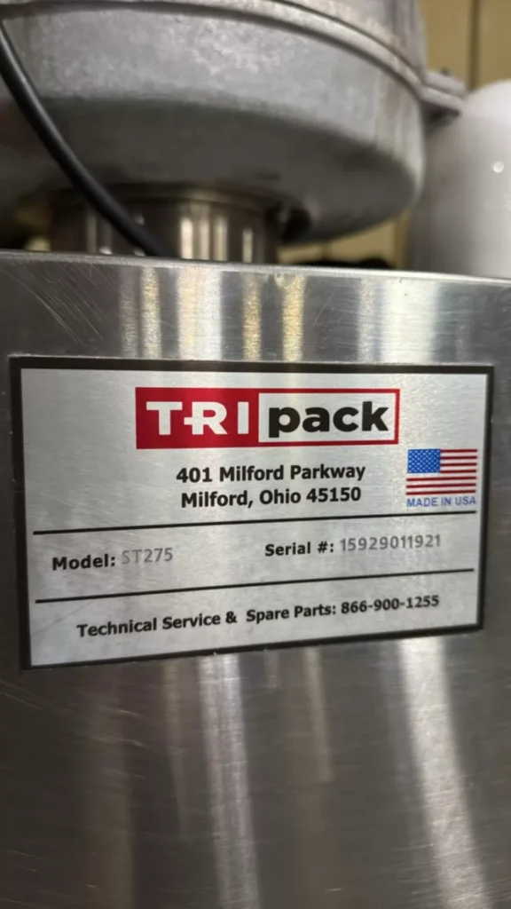 Tripack MSA405 Shrink Sleeve Labeling System - view 19