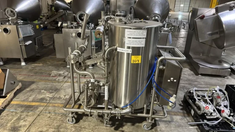 Portable Stainless CIP Skid System