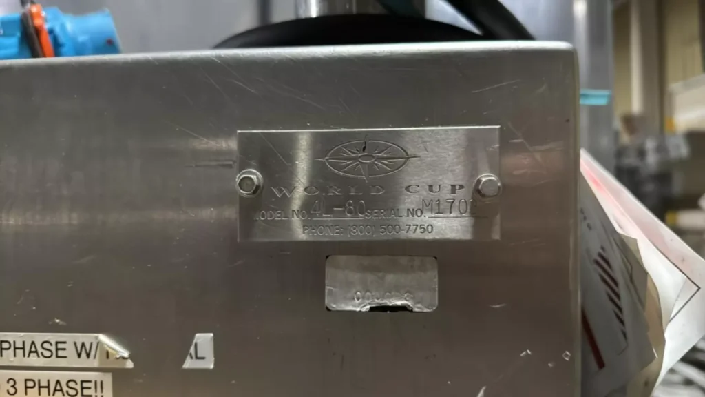 World CUP 4L-80 Filling Machine - view 3