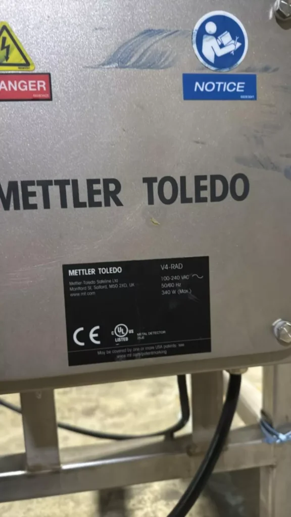 Mettler Toledo Safeline Metal Detector - view 4