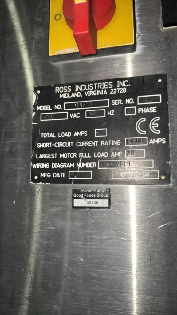 Ross IN850 Tray Sealer - view 33