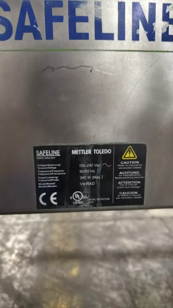 Mettler Toledo Safeline Metal Detector - view 3