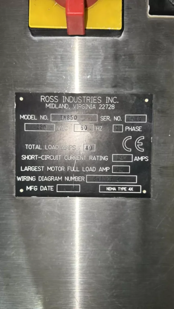 Ross IN850 Tray Sealer - view 64