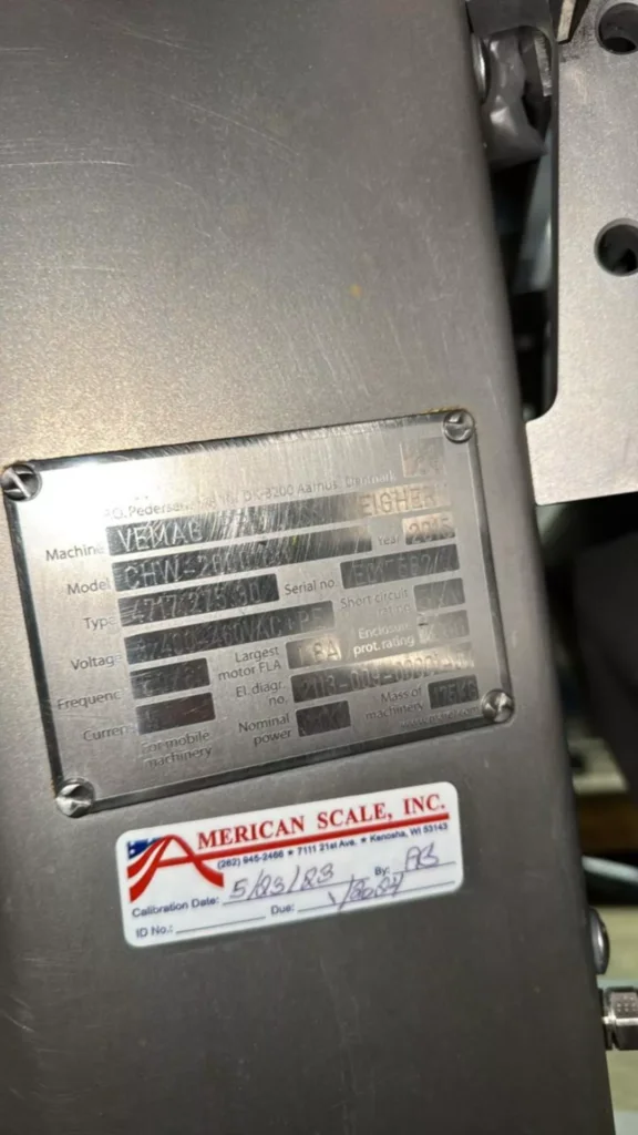 Vemag CHW-2000118 Checkweigher - view 13