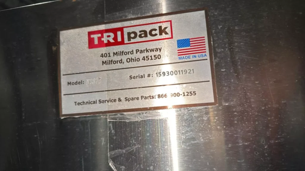 Tripack MSA405 Shrink Sleeve Labeling System - view 28