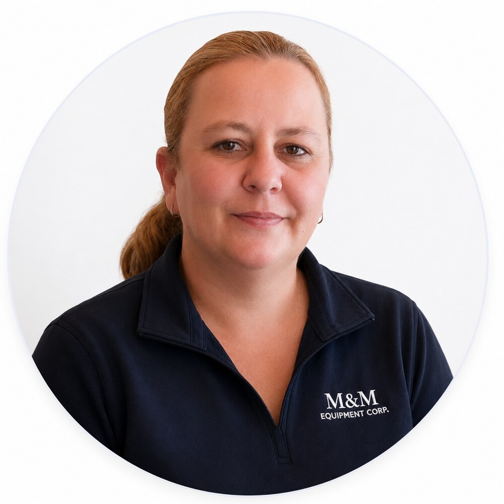 Elmarie, Listings Manager at M&M Equipment Corp.