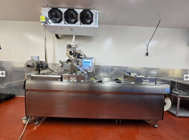 Multivac R085 Rollstock in Dairy Processing Plant