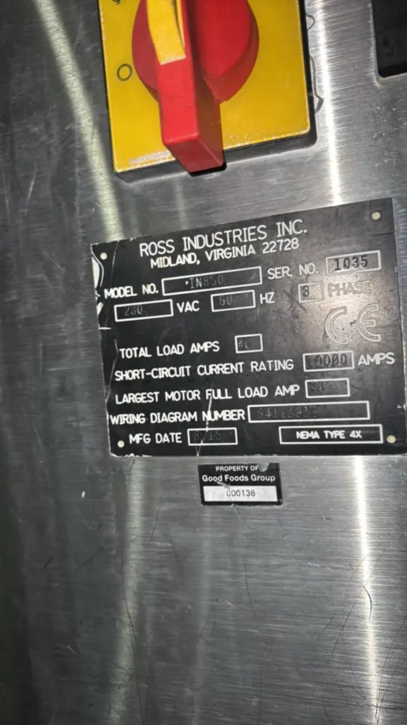 Ross IN850 Tray Sealer - view 31