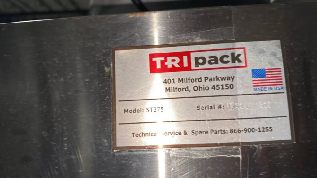 Tripack MSA405 Shrink Sleeve Labeling System - view 29