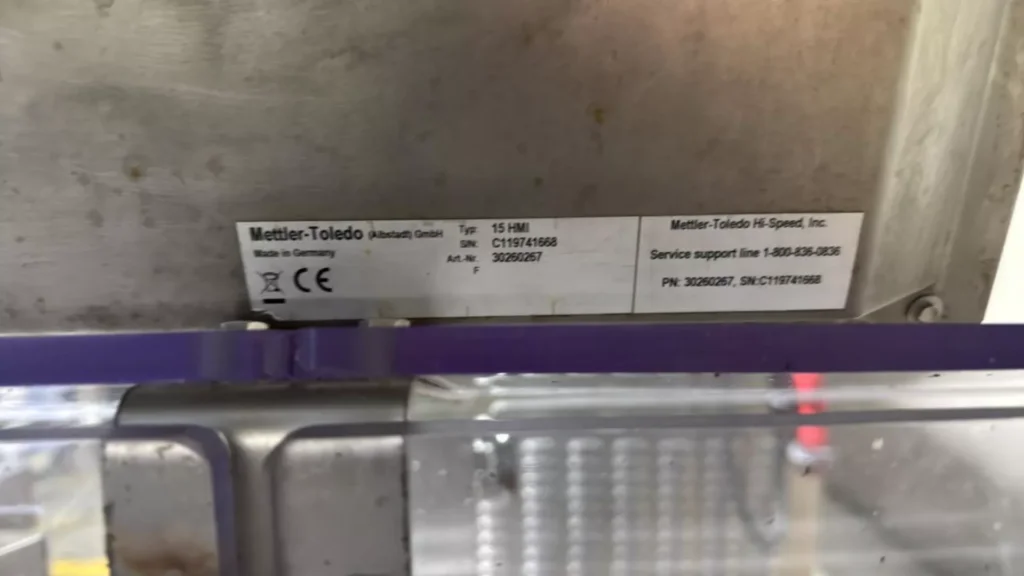 Mettler Toledo CM 6000 Hi-Speed Checkweigher - view 17