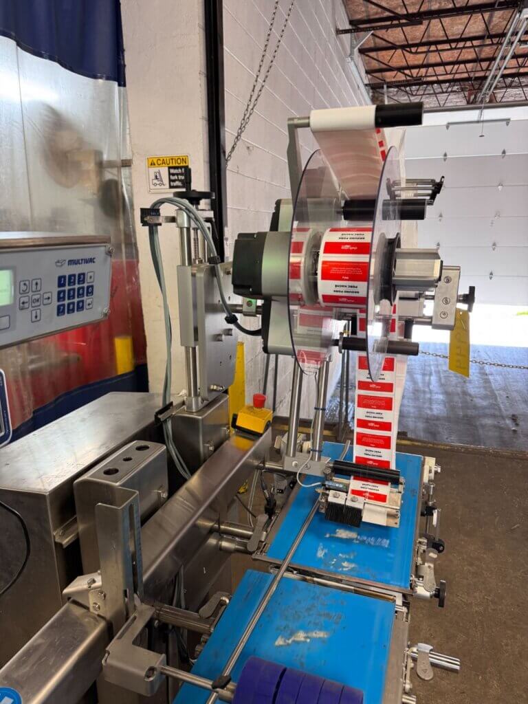 Multivac L300 Conveyor Belt Labeler - view 4