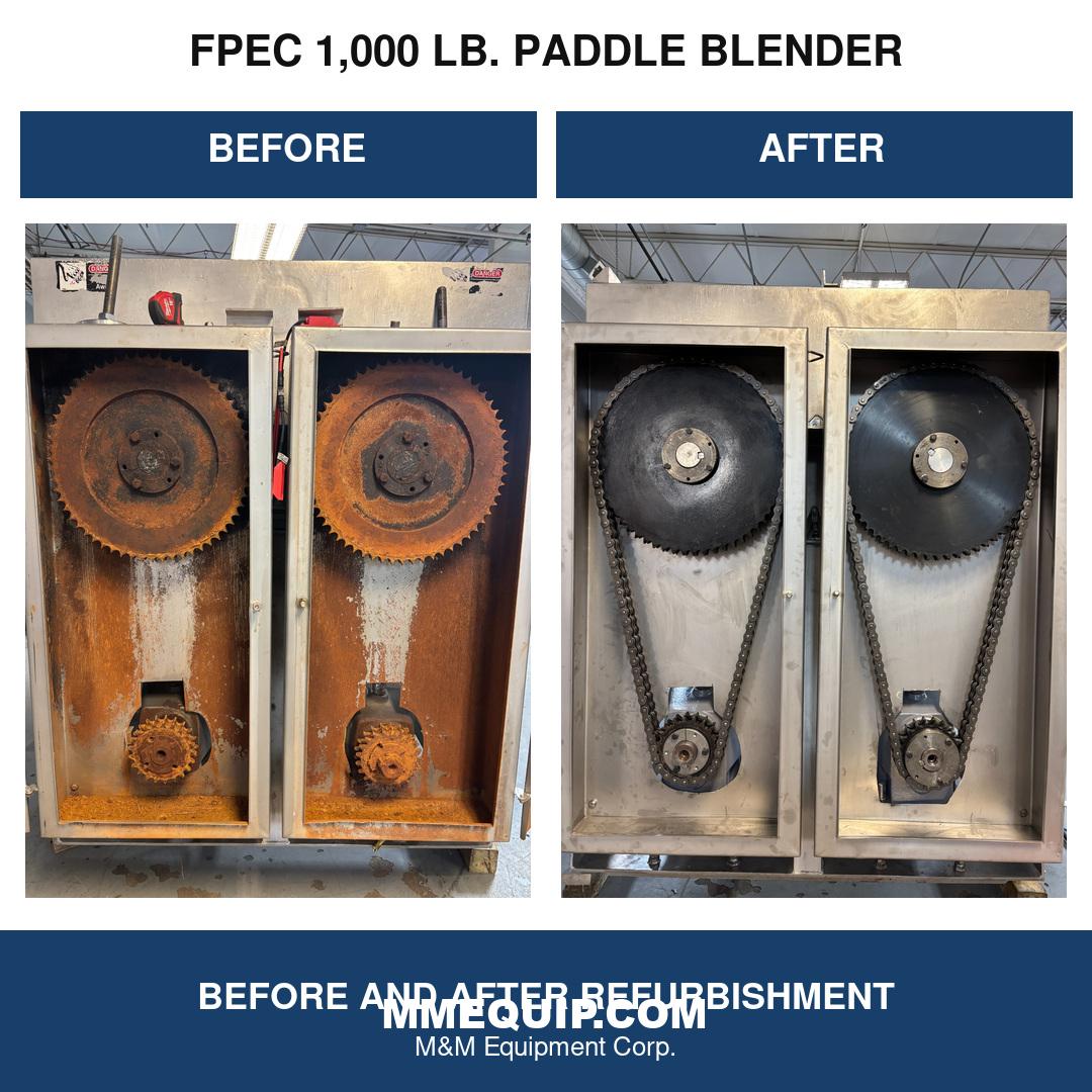 From Worn to Refurbished: An FPEC Paddle Blender Transformation