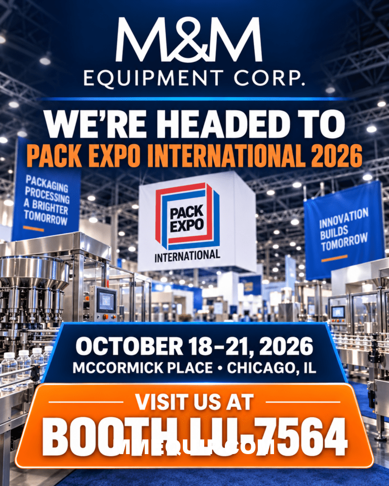 M&M Equipment Corp. at PACK EXPO International 2026