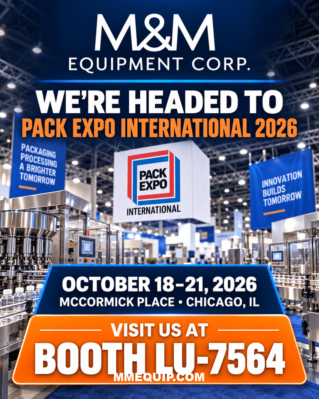 M&M Equipment Corp. at PACK EXPO International 2026